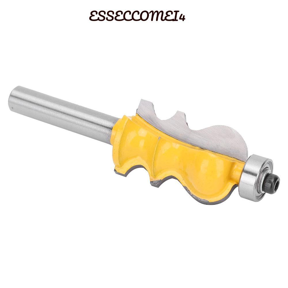 ESSECCOMEI4 Tongue And Groove Router Bit, 8 มม.(0.3In) Shank 1/4 นิ้ว Shank T Slot Router Bit, 22.2 