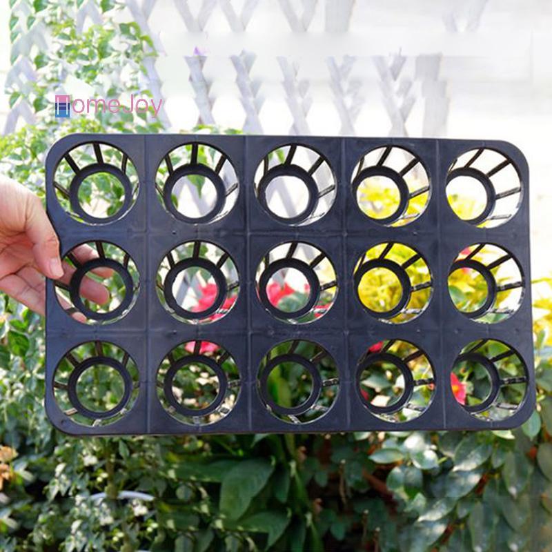 [HomeJoy-t] Planter Nursery Pots Plastic Round Flower Pot Cell Seedling Starter Tray Seed