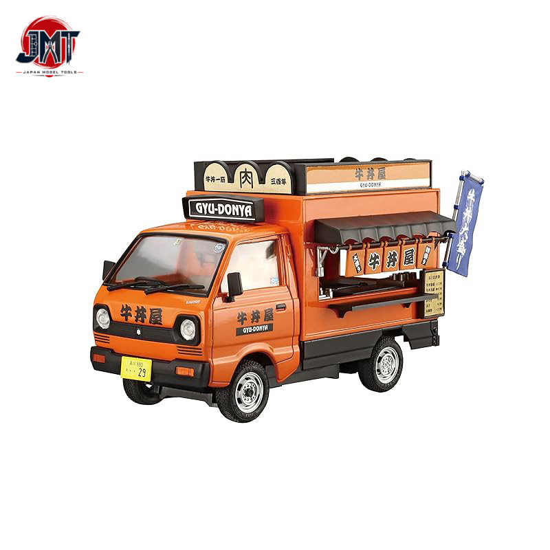 Aoshima Bunka Kyozai Co., Ltd. 1/24 Mobile Sales Series No. 9 Gyudon Shop Plastic Model