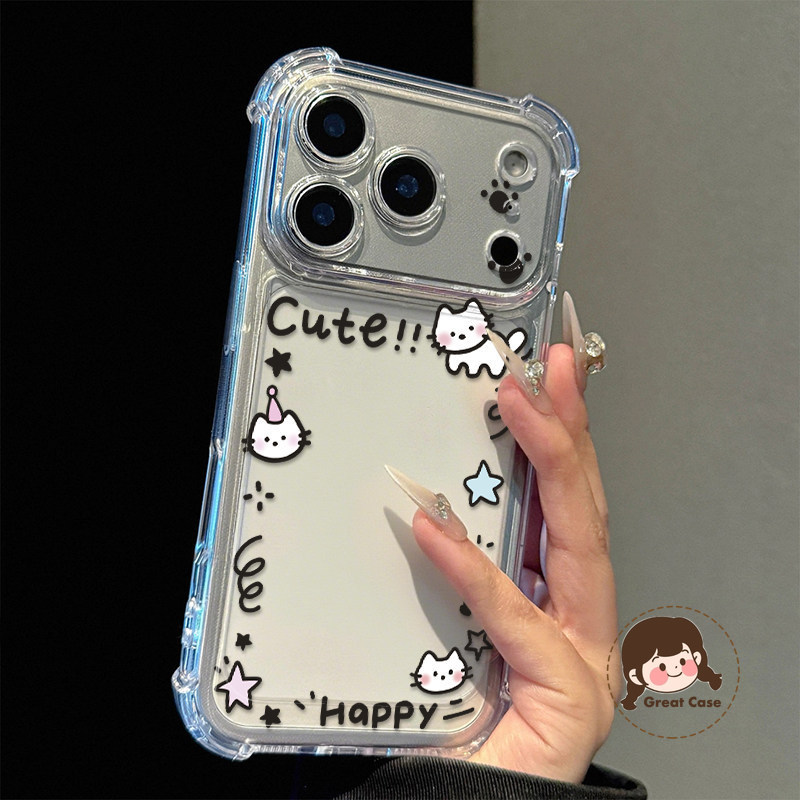 น่ารัก Kitty กรอบรูปล้างเคสโทรศัพท์สําหรับ OPPO A6C A6 A6T A6S A6X A5 A5i A5X A5S A5M A3 Pro A3X A3i
