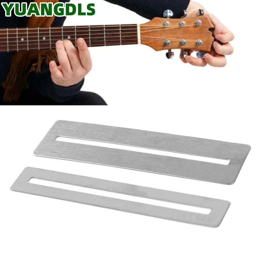 YUANG 3 ชุด Fret Wrap, Steel Silver Color Guitar Guard, ทนทาน 7.8 ซม. ขนาด Fretboard Guard กีตาร์ Fr