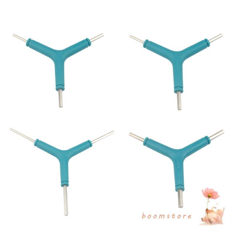 Boom 3-Way Hex Tool Allen-Wrench สําหรับจักรยานเสือหมอบขี่จักรยานซ่อมบํารุงรักษา