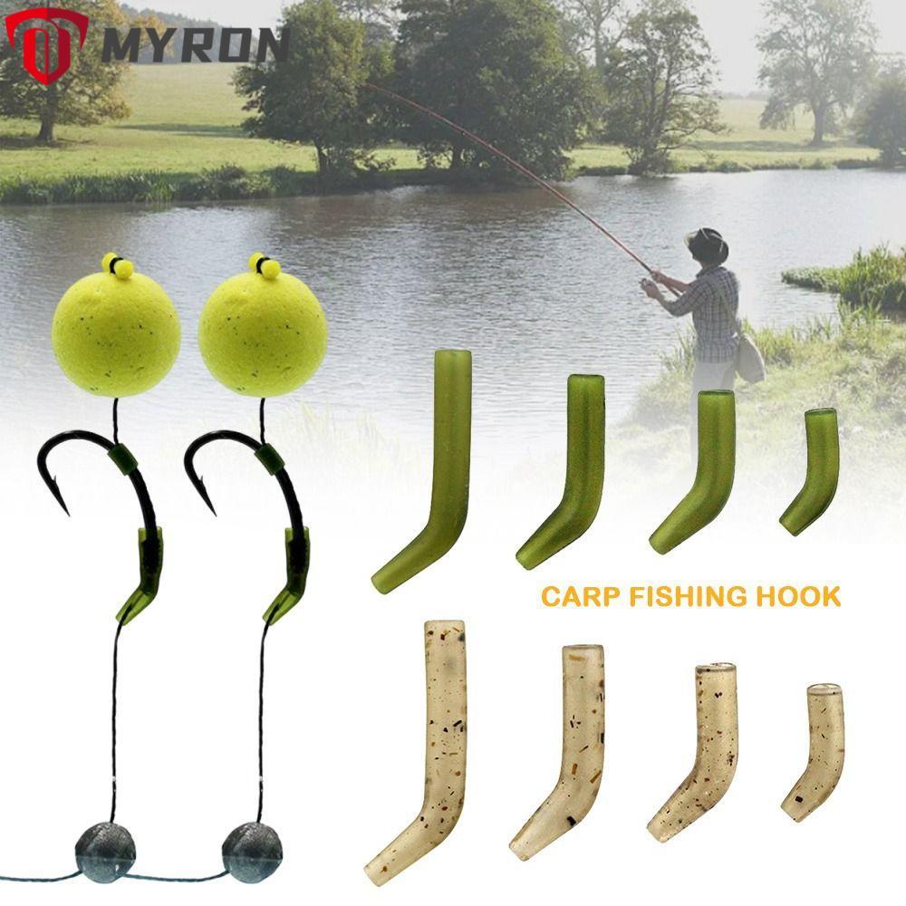 MYRON 30pcs ปลาคาร์พตะขอตกปลา, Aligners Sleeve Kickers Hook D Rig Kickers, Kickers End Terminal Tack
