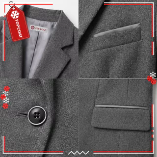 TOPCOAT สูทผู้หญิงเข้ารูป (Victorian) เสื้อ กระโปรง กางเกง ใส่ทำงาน เข้ารูป สลิมฟิต กระดุมเม็ดเดียว (แยกชิ้น) TOPCOAT...