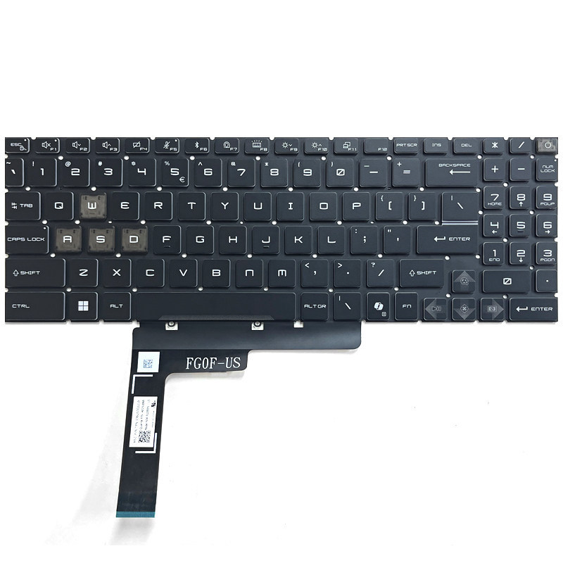 ใช้งานได้กับ MSI Vector 17 HX A13V A13VIG A13VHG คีย์บอร์ดโน้ตบุ๊กใหม่