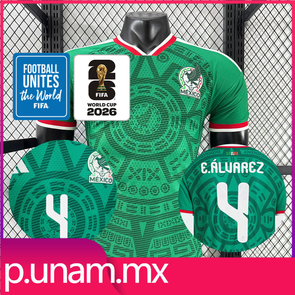 2026-27 Local Player Jersey Mexico Jersey Player Version เสื้อยืด