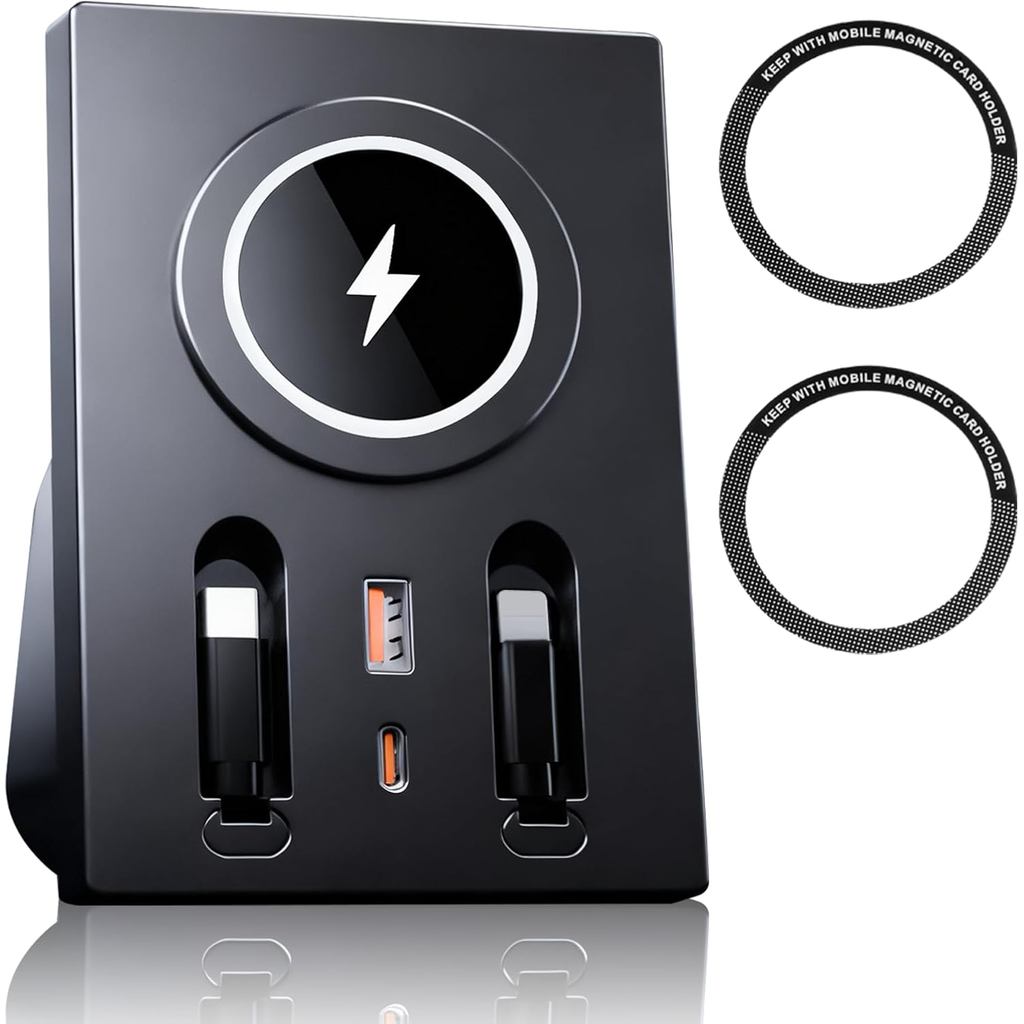 ฮับ USB สําหรับ Volvo xc60 xc90 s90 v90 s60 v60, Fast Charging คอนโซลกลาง Docking Station พร้อมสายหด