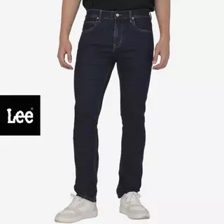 LEE กางเกงยีนส์ผู้ชาย เอวต่ำ ทรงเข้ารูป รุ่น LE S126MRAMF01 สียีนส์เข้ม