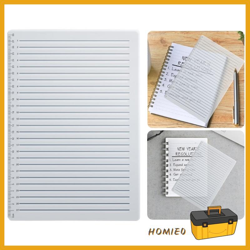 HOMIE0 Line Drawing Stencil Template Straight Line Stencil Template 27 30 33 Line สําหรับ Journaling