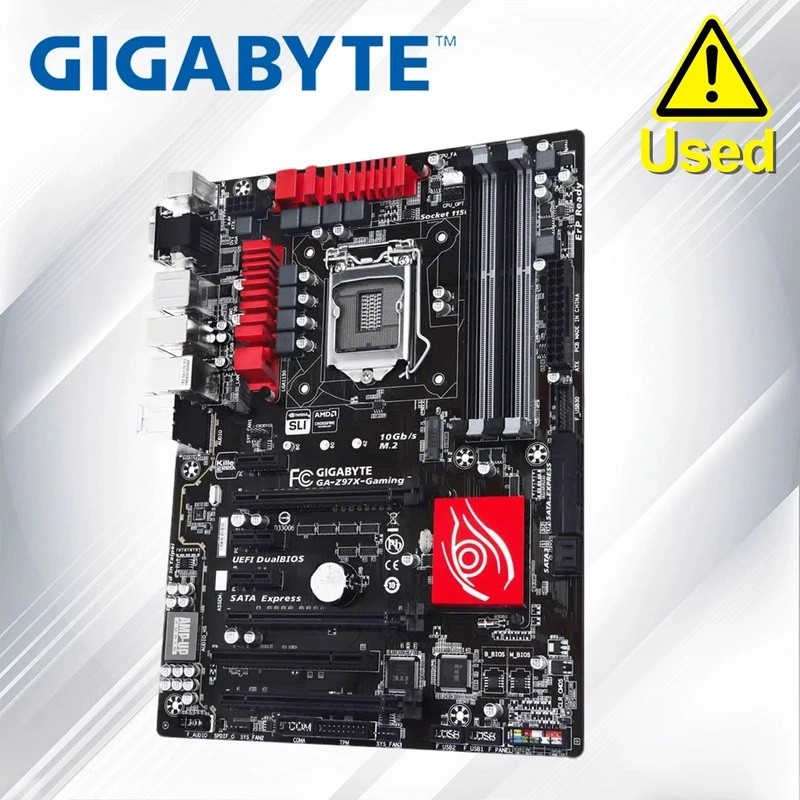 Gigabyte GA-Z97X-Gaming 3 LGA 1150 DDR3 Z97X-Gaming 3 USB2.0 USB3.0 32GB Z97 เมนบอร์ดเดสก์ท็อป