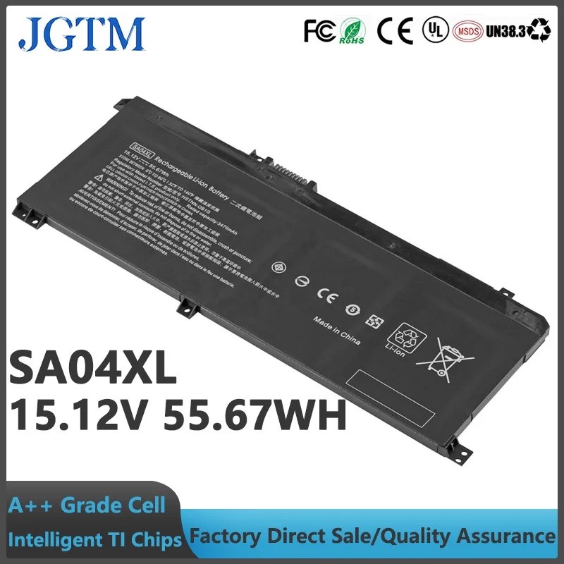 SA04XL แบตเตอรี่แล็ปท็อปเข้ากันได้กับ HP Envy X360 15-DR 15-DR0010TX 15t-dr100 17t-cg100 17-cg100 Se