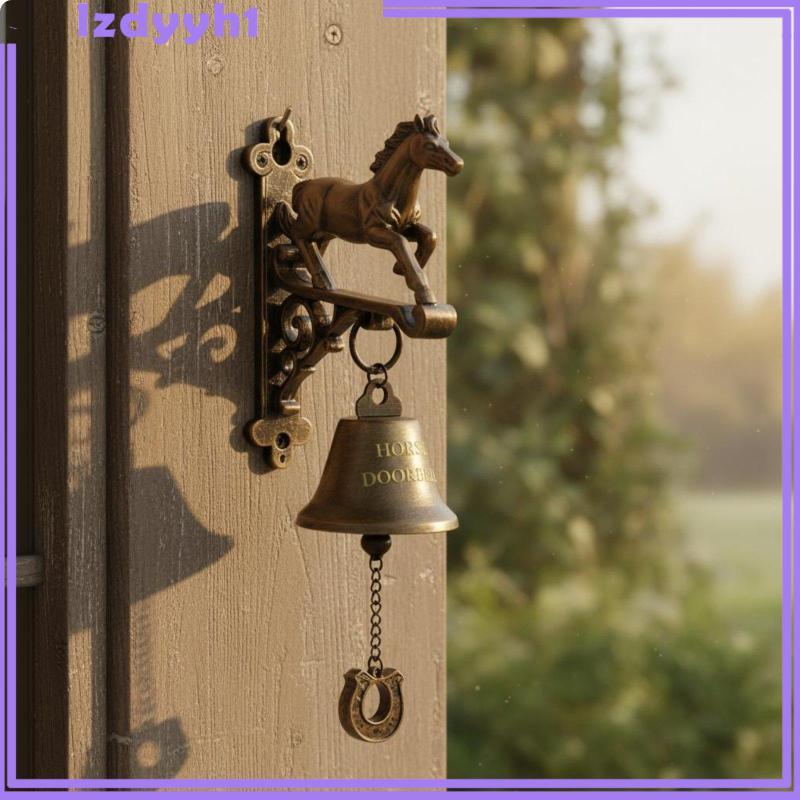 [JoyDIY] Running Horse Entry Chime Esqueen Themed Farmhouse Horse Chime Mechanical Function Design D