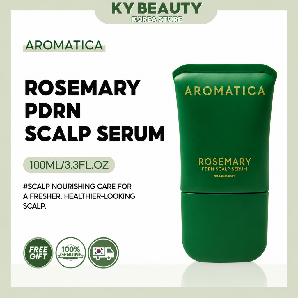 AROMATICA Rosemary PDRN Scalp Serum 100ml - เซรั่มบํารุงหนังศีรษะ Rosemary PDRN