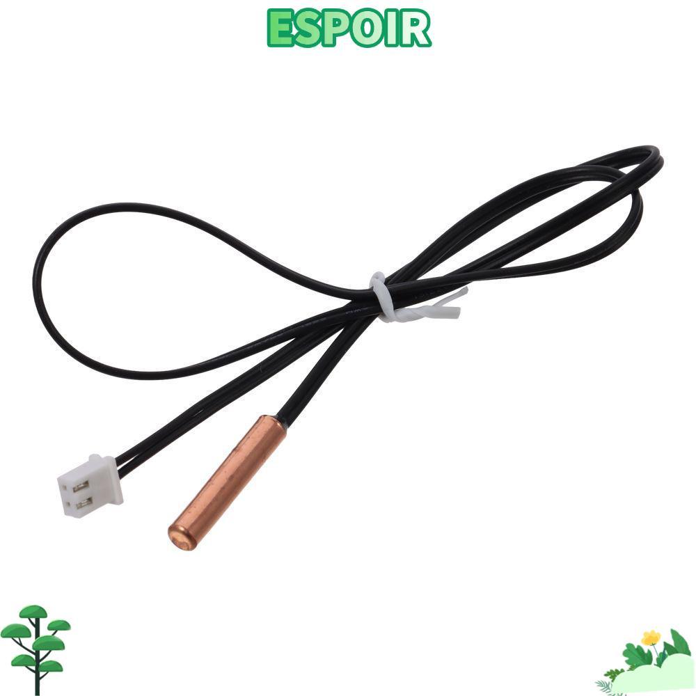 IESPOIRHA 5 ชิ้น 10K NTC Thermistor Probe, 40 ซม./15.7 นิ้ว 10K Sensitive Temperature Sensor Kit, กั