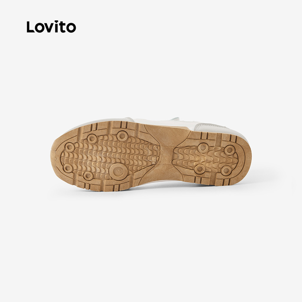 Lovito حذاء رياضي بتصميم باليرينا خفيف — أوف وايت — صورة 6