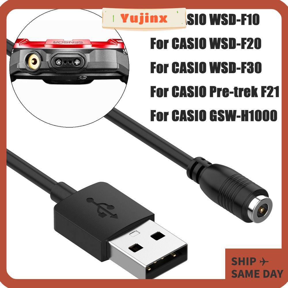YUJINX สายชาร์จ USB,แบบพกพา Universal Watch Charger,เปลี่ยนแฟชั่นชาร์จ Cradle สําหรับ WSD-F10 F20 F3