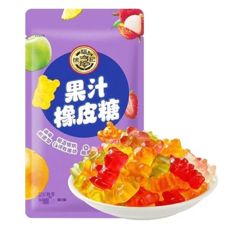 X Xu Fu Kee Marshmallow 100g/Bag ลูกอมรสผลไม้ส่วนบุคคลแพ็คเกจเล็ก Xu Fu Kee Candy Y2688367