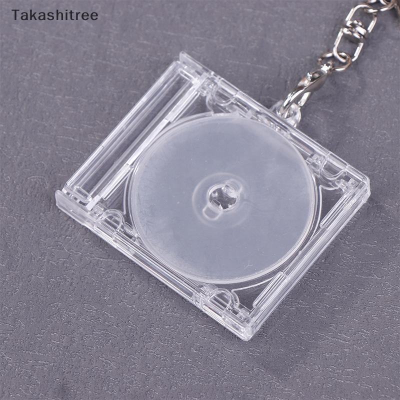 (Takashitree) Nk Album Mini CD Case Keychain CD Player Keyring Peripheralmemorative Album Key Holder