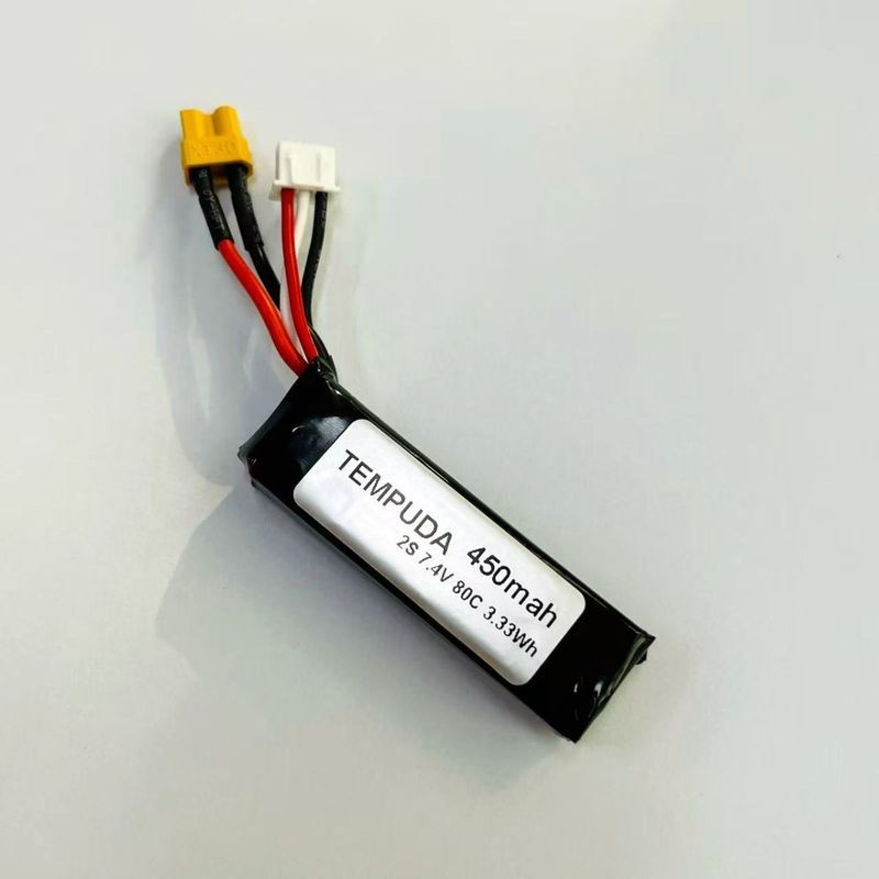 Wing Bee F103/Little Hornet V3 แบตเตอรี่/ACK80 อุปกรณ์เสริมแบตเตอรี่ 2S 7.4V 80C450mah