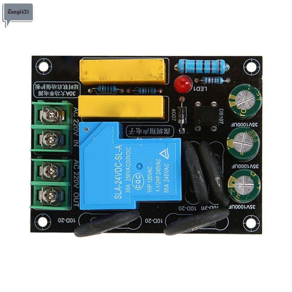 NIFINPH Start Protection Board, 30A 6600W Soft Start Module, Practical AC 100V-250V Soft Start Prote