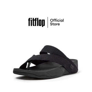 FITFLOP SLING รองเท้าแตะแบบหูหนีบผู้ชาย รุ่น H06-841 สี Black/Sea Blue Mix