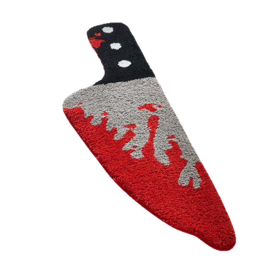 Onebuycart Scream Rug Non Slip Washable Soft Horror Movie for Kitchen Bathroom Door