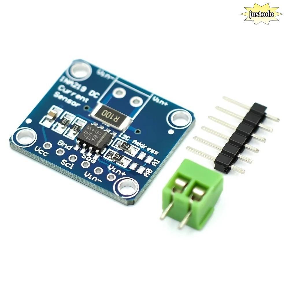 JUSTO Current Monitoring Sensor,อินเทอร์เฟซ I2C Zero-Drift Design Power Monitoring Module, MCU-219 ช