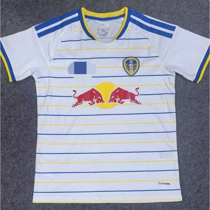 Fan Version 2627 Leeds United Home Short Sleeve Man Jersey S-4XL