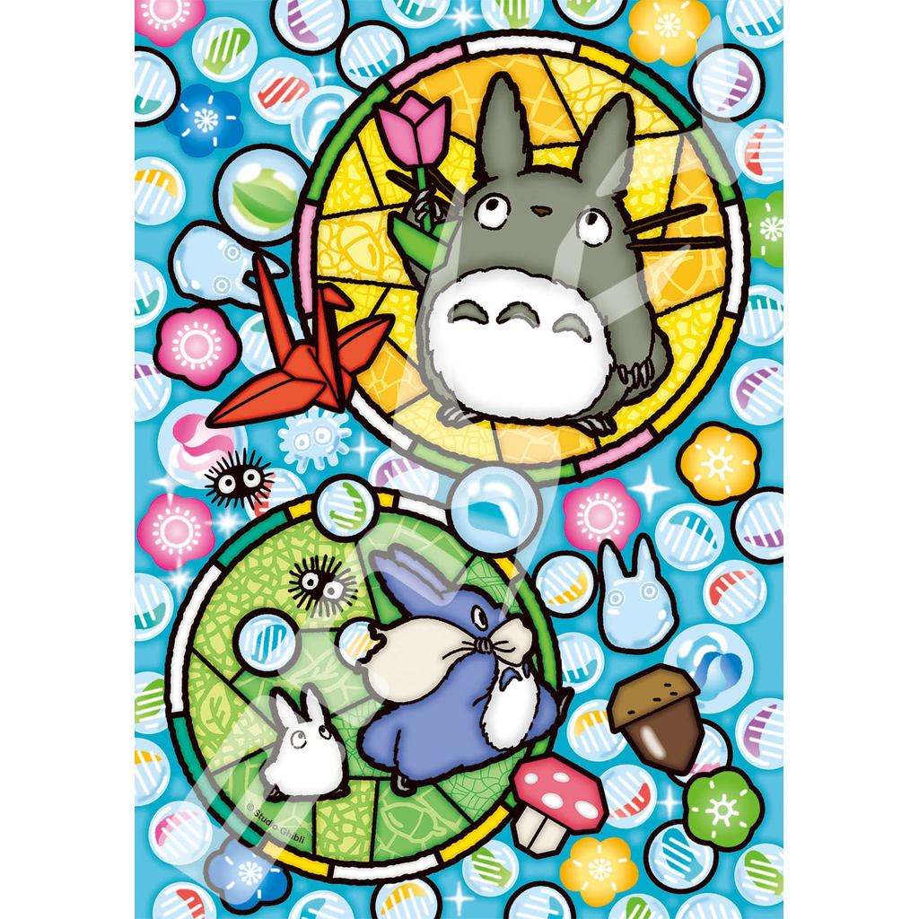 ENSKY My Neighbor Totoro Ohajiki Totoro 18.2 x 25.7cm Ghibli Art Crystal Jigsaw Puzzle 208 Pieces AR