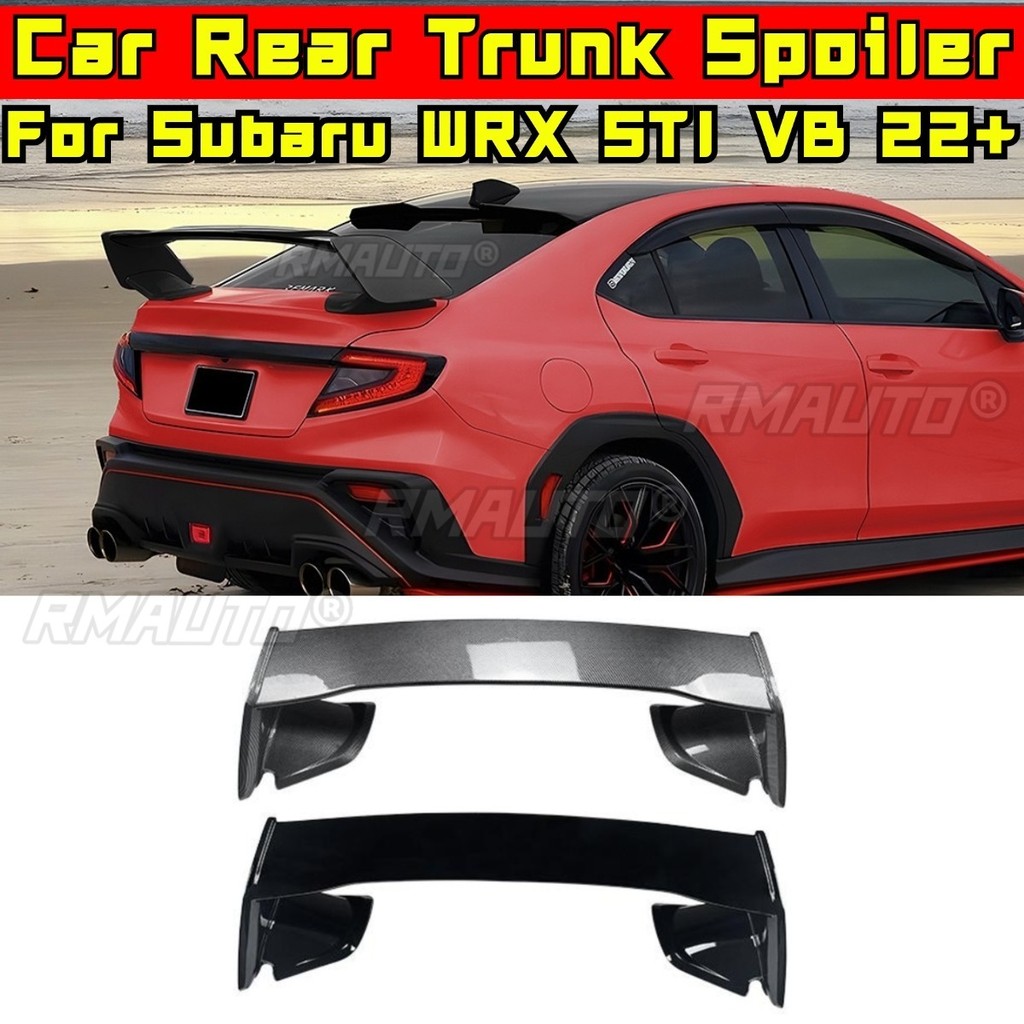 SUBARU Premium-สําหรับWRXรถด้านหลังสปอยเลอร์ปีกรถอุปกรณ์เสริมสําหรับSubaru WRX STI VB 2022 + รถด้านห