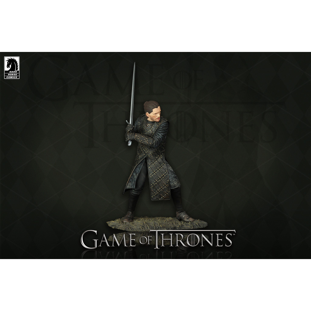 Game of Thrones Jon Snow Middle-Aged Son รูปเครื่องประดับอย่างเป็นทางการของแท้