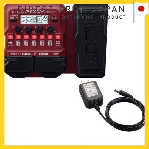 [Authentic / Direct from Japan] ชุดอะแดปเตอร์แท้ ZOOM B1X FOUR - เอฟเฟ็กต์มัลติเอฟเฟ็กต์สำหรับเบส จา