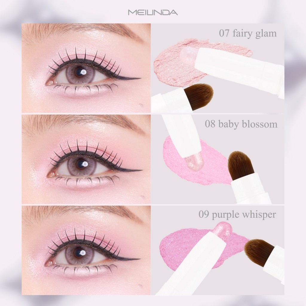 MEILINDA ستيك ظلال Glassy Glow لامع — صورة 4