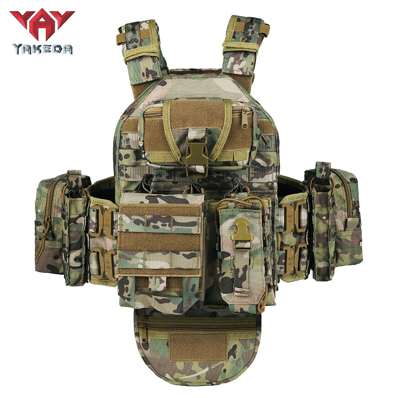Yakoda camouflage tactical vest PALS System Outdoor CS Tactical Vest