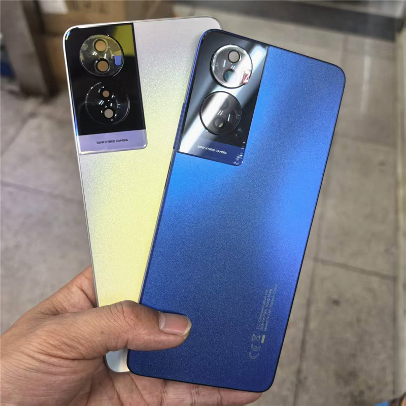 แบตเตอรี่ฝาหลังสําหรับ TCL 40 NxtPaper T612B ด้านหลังประตูพร้อมอะไหล่ซ่อมเลนส์กล้อง