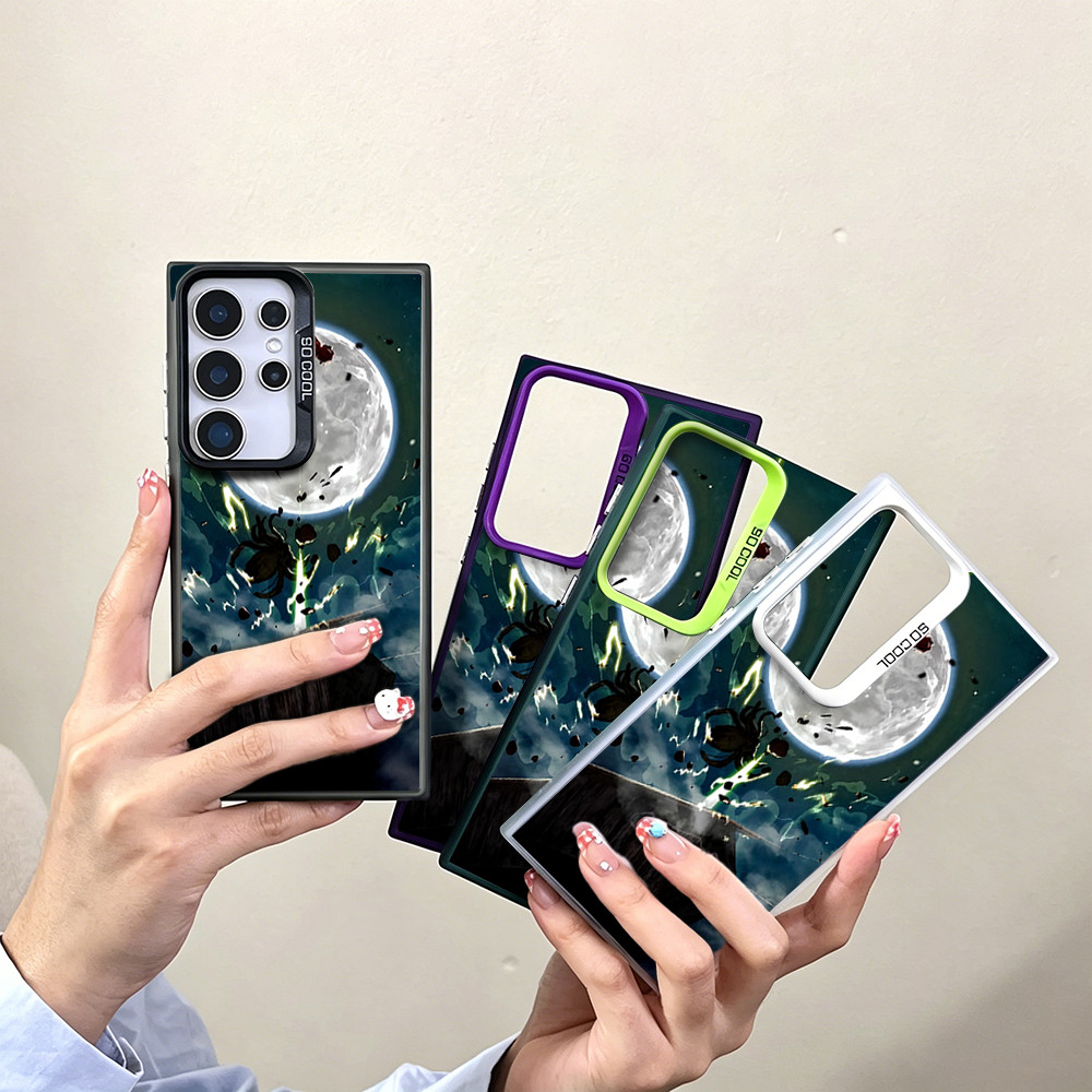 เคสโทรศัพท์ Samsung Demon Slayer หรูหราเข้ากันได้กับ A06,A23,A13,A12,M12,S25 Ultra,A03s,A02s,M02s,A5
