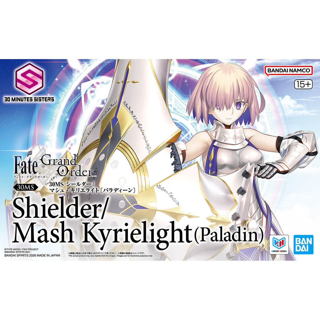 Bandai 30MS Shielder Mash Kyrielight Paladin Fate Grand Order Plastic Model Kit พร้อมสต็อก