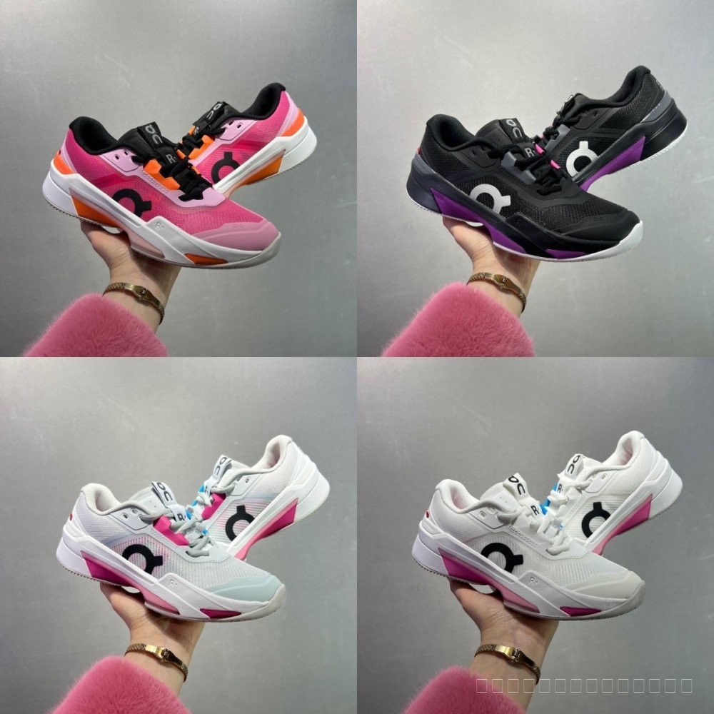 On Running On Cloud THE ROGER Pro Fire รองเท้าเทนนิสสําหรับผู้ชายและผู้หญิงคู่รองเท้าผ้าใบ Unisex ตา