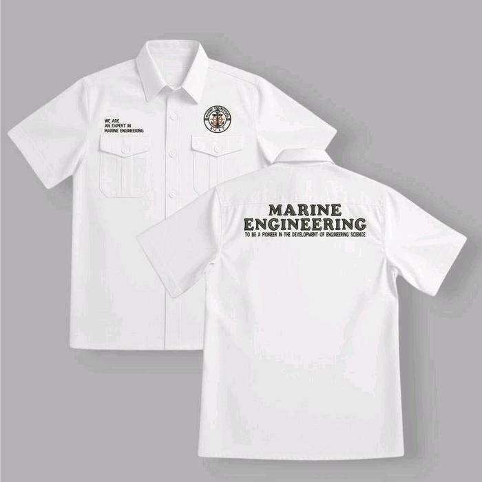 เสื้อโปโล MARINE ENGINEERING WORK SHIRT เสื้อโปคุณภาพสูง