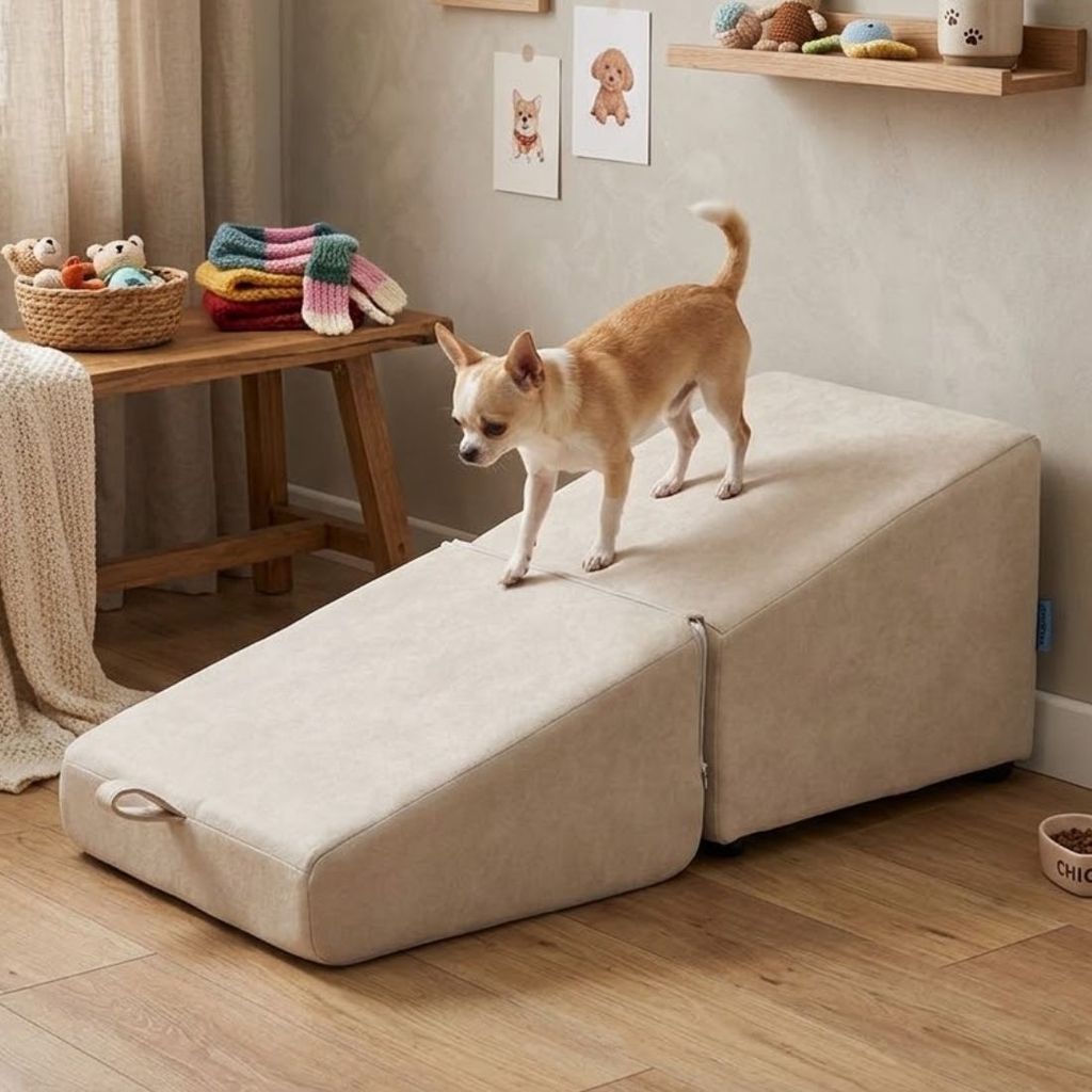 SB Design Square สตูล รุ่น REINIE สีครีม - PET (42x42x46 ซม.) แบรนด์ SOFA SOLUTIONS