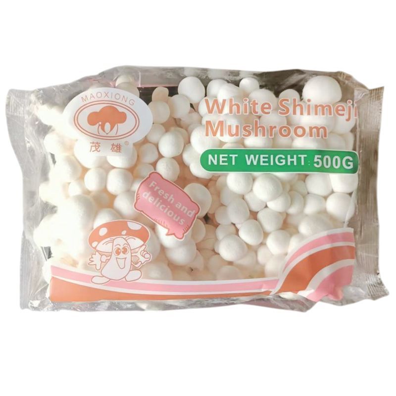 เห็ดชิเมจิขาว 500 กรัม Simeji Mushroom 500g. [หมายเลขบาร์โค้ด 0000037085025] สินค้าคุณภาพดีคัดสรรเพื่อคุณ