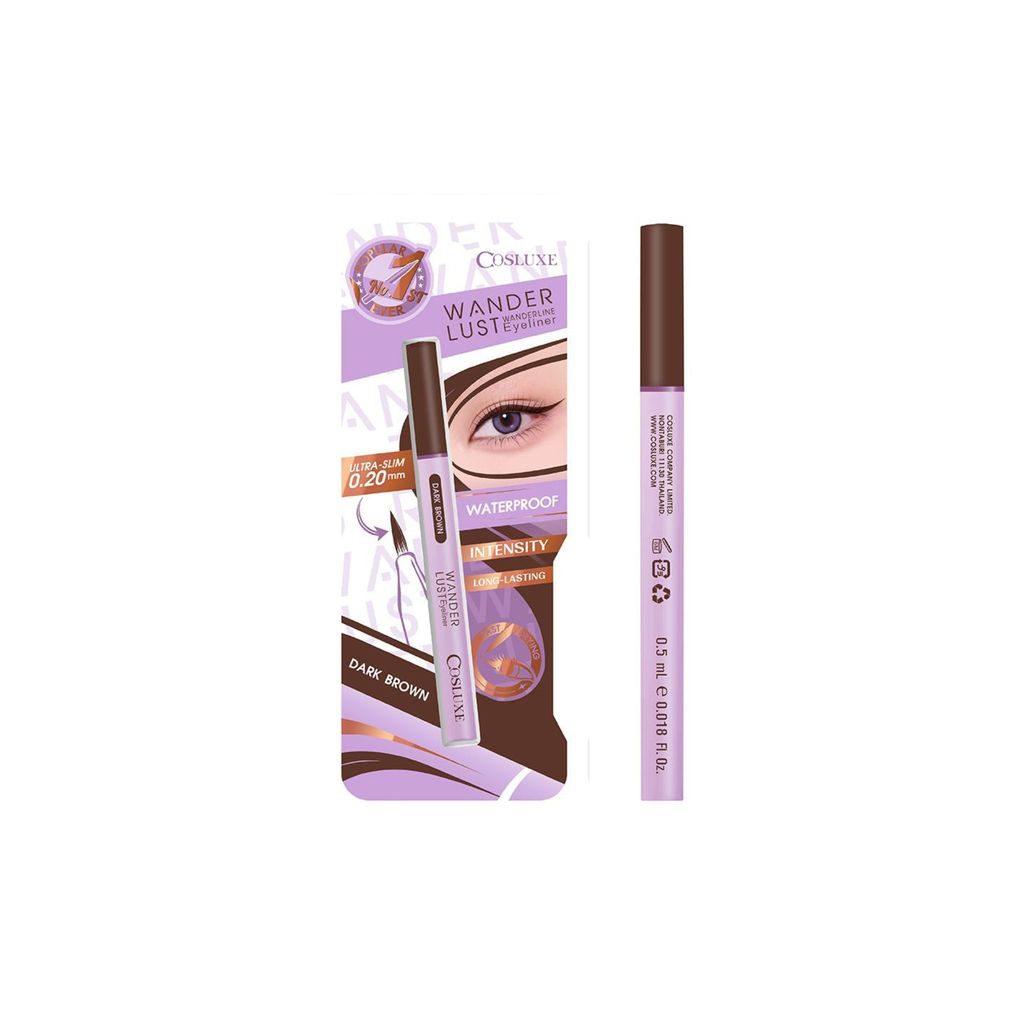 ของแท้·ส่งด่วน·ถูก DAYSE x COSLUXE Wanderlust Wanderline Eyeliner คอสลุค วันเดอร์ลัส วันเดอร์ไลน์ อายไลเนอร์ 1 ชิ้น