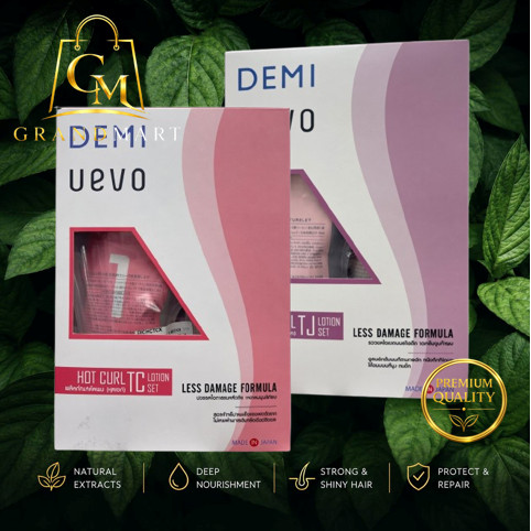 Demi Uevo Hot Curl สูตร TC/TJ 400 ml ครีมดัดผมดิจิตอล