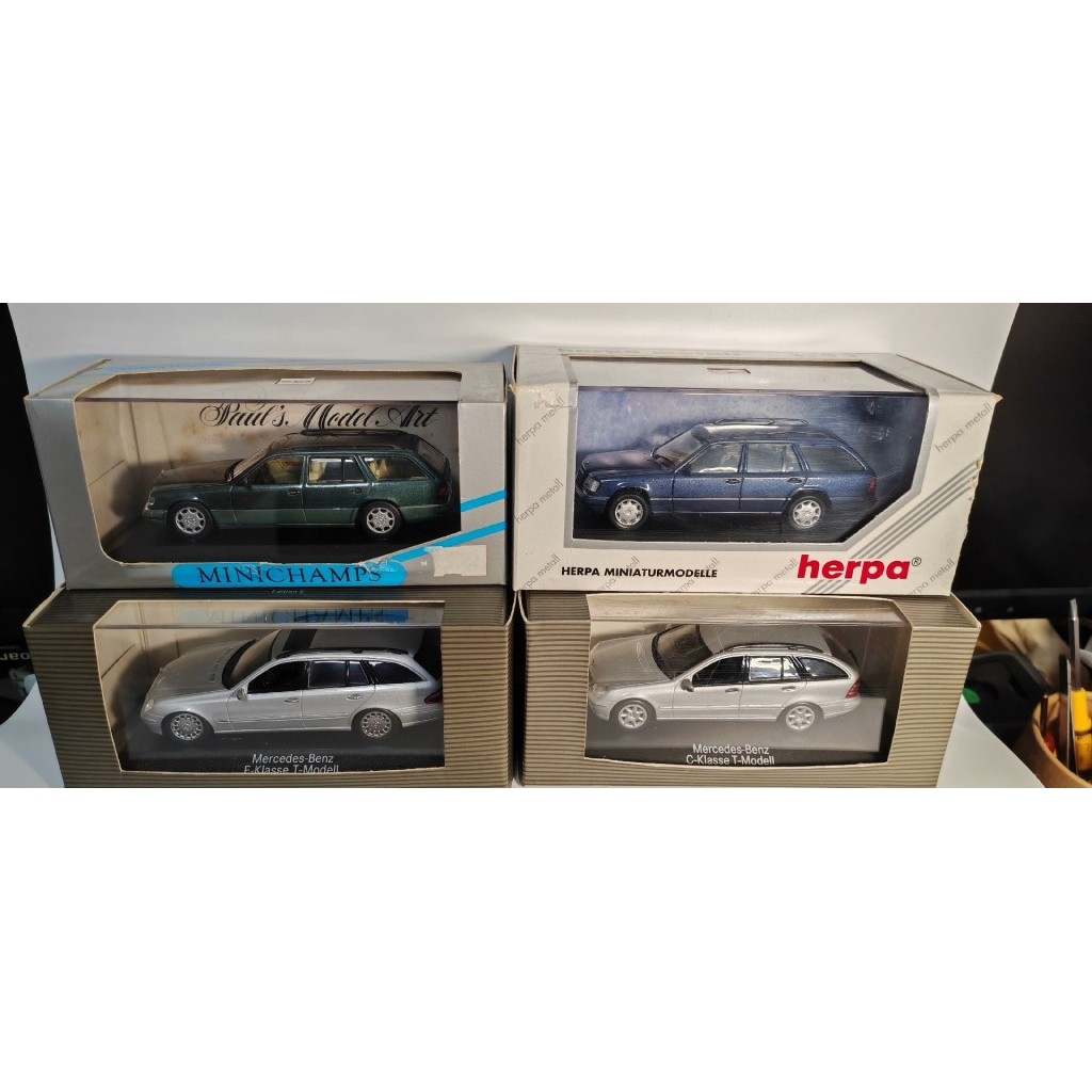 [สต๊อกพร้อม] Rare 1/43 Mercedes-Benz Travel, Three e Travel One c Travel, หากคุณชอบ Little Private C