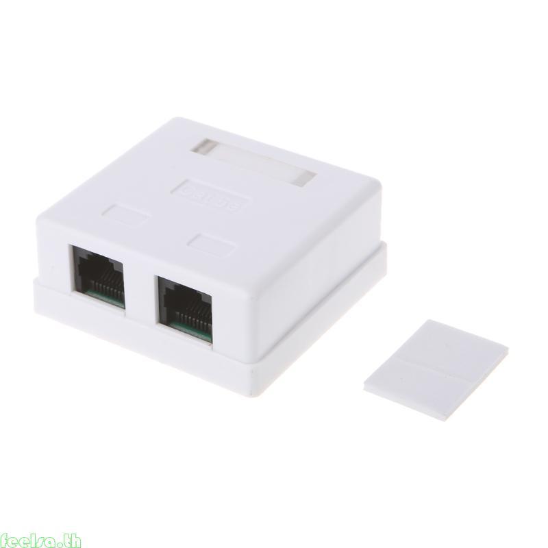 Feela CAT5E RJ45 ปลาย CAT5E RJ45 Connector Ethernet Cable Connectors ปลั๊ก UTP