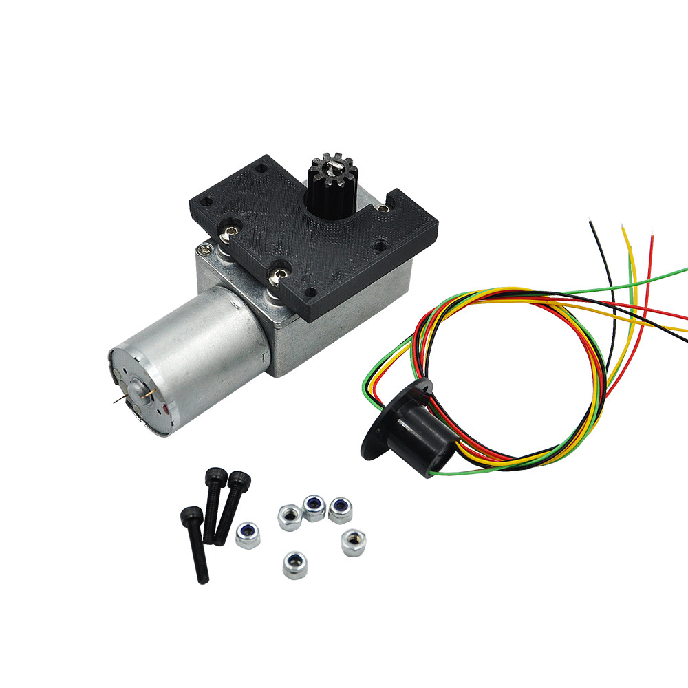 HUINA 1550 อัพเกรดมอเตอร์หมุนขับเคลื่อนโลหะสําหรับรถขุดโลหะ RC