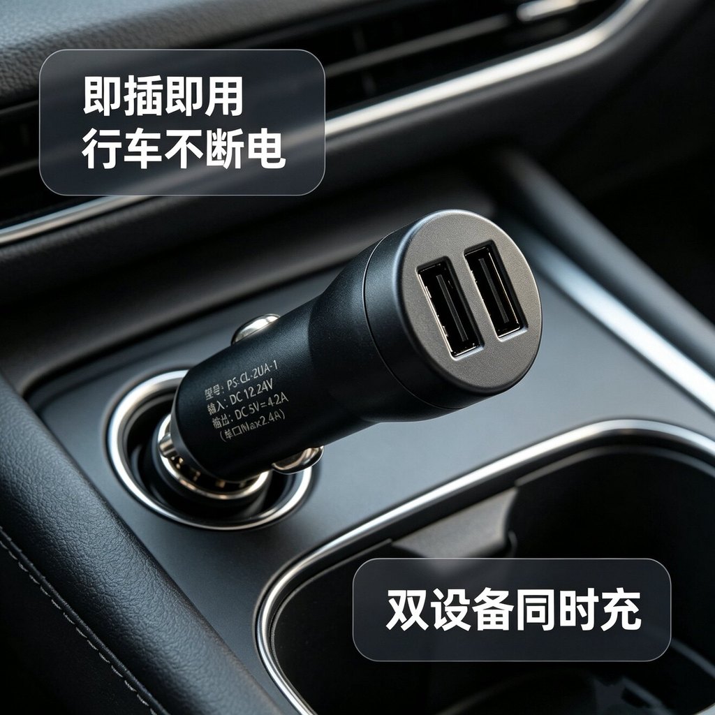 5v4.2 a Dual U Car Charger