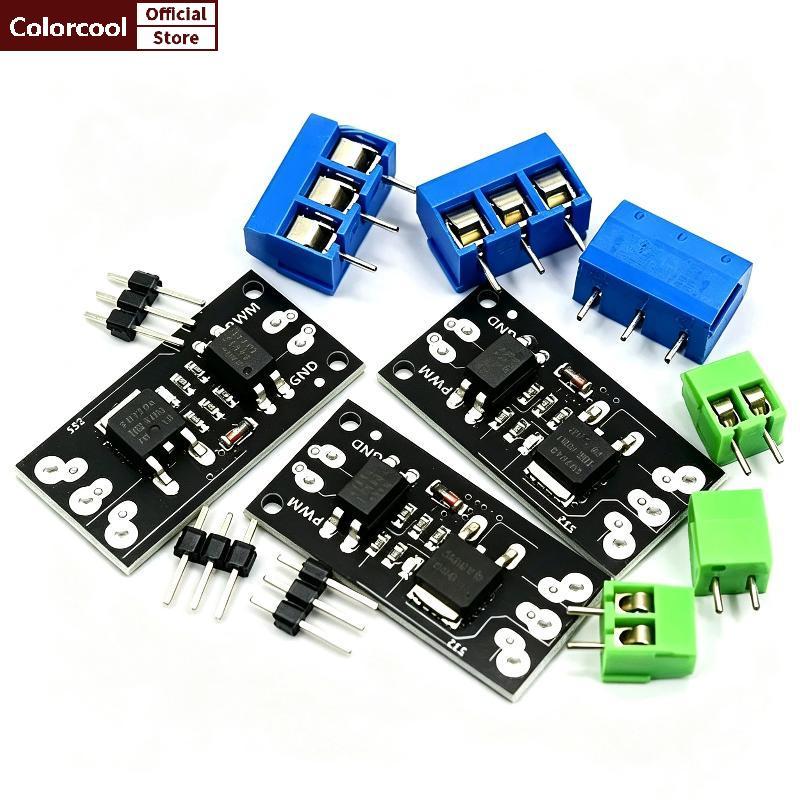 TH Opto-Isolated MOSFET Switch Module FR120N LR7843 D4184 3. 3V 5V PWM สําหรับโครงการอัพเกรดวงจร RC 