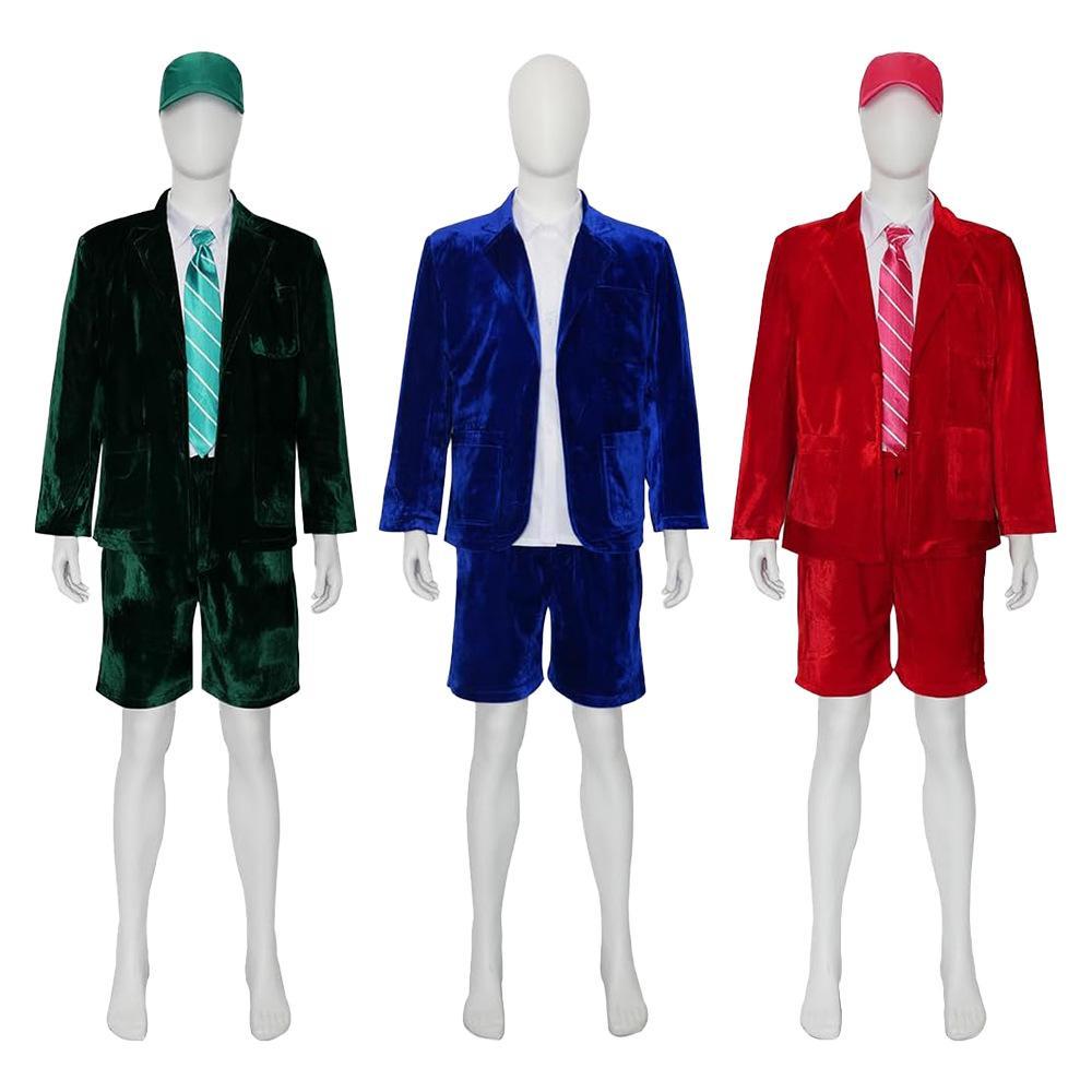 Rock Band AC/DC Angus Young Stage เครื่องแต่งกายฮาโลวีนกํามะหยี่คอสเพลย์ Party Uniform COSPLAY