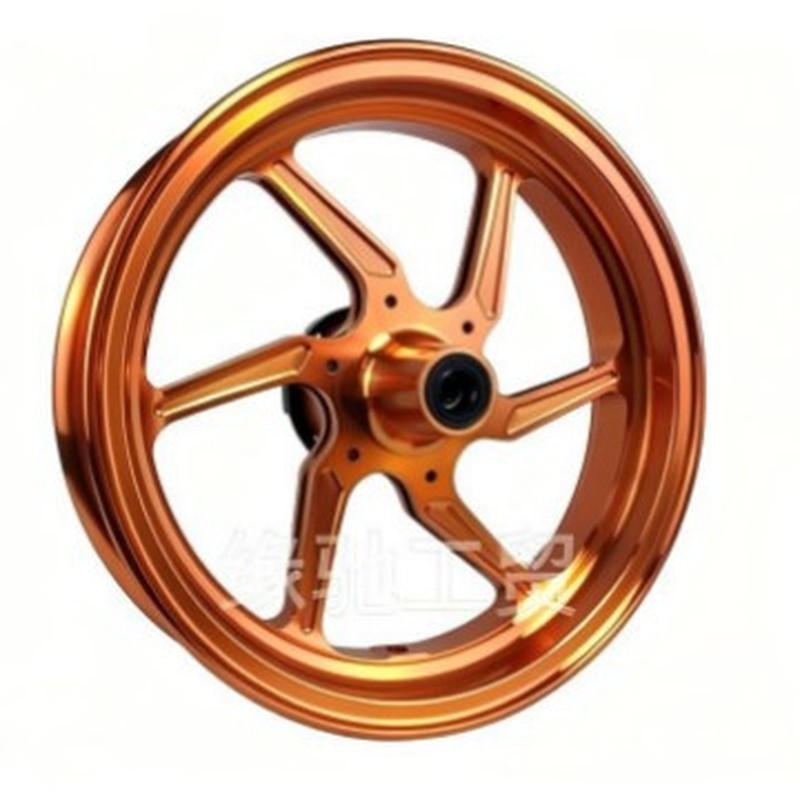 Thailan Motorcycle 3 Wheel Aluminium Wheel Giorno40cm Orange Wheel Multi-Color Enhancement Motorcycl